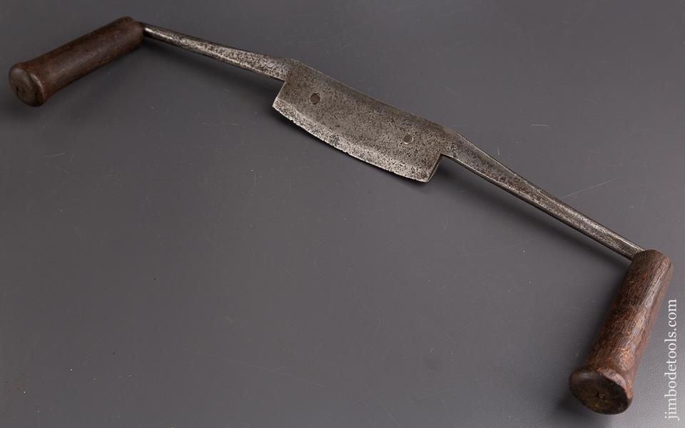 RARE & Unusual! Large Draw Knife with Chip Breaker - 86770
