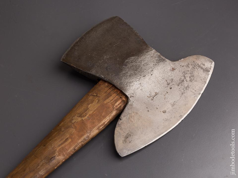 RARE and Unusual! Three Pound Double Duty Scoring & Hewing Axe - 86774