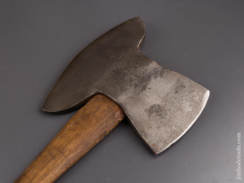 RARE and Unusual! Three Pound Double Duty Scoring & Hewing Axe - 86774