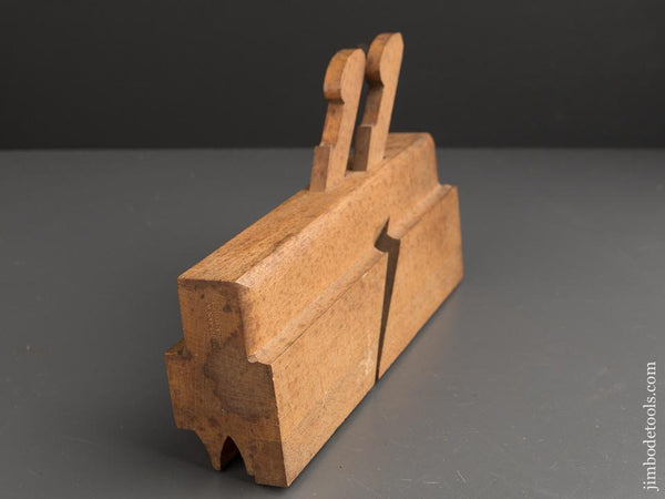 MINT Unused! Double Iron Gothic Bead Plane by BENSON & MOCKRIDGE circa 1830-1831 Albany, NY - 86793U