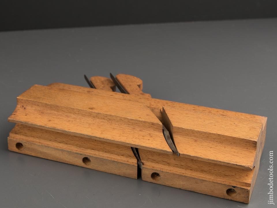 MINT Unused! Double Iron Gothic Bead Plane by BENSON & MOCKRIDGE circa 1830-1831 Albany, NY - 86793U