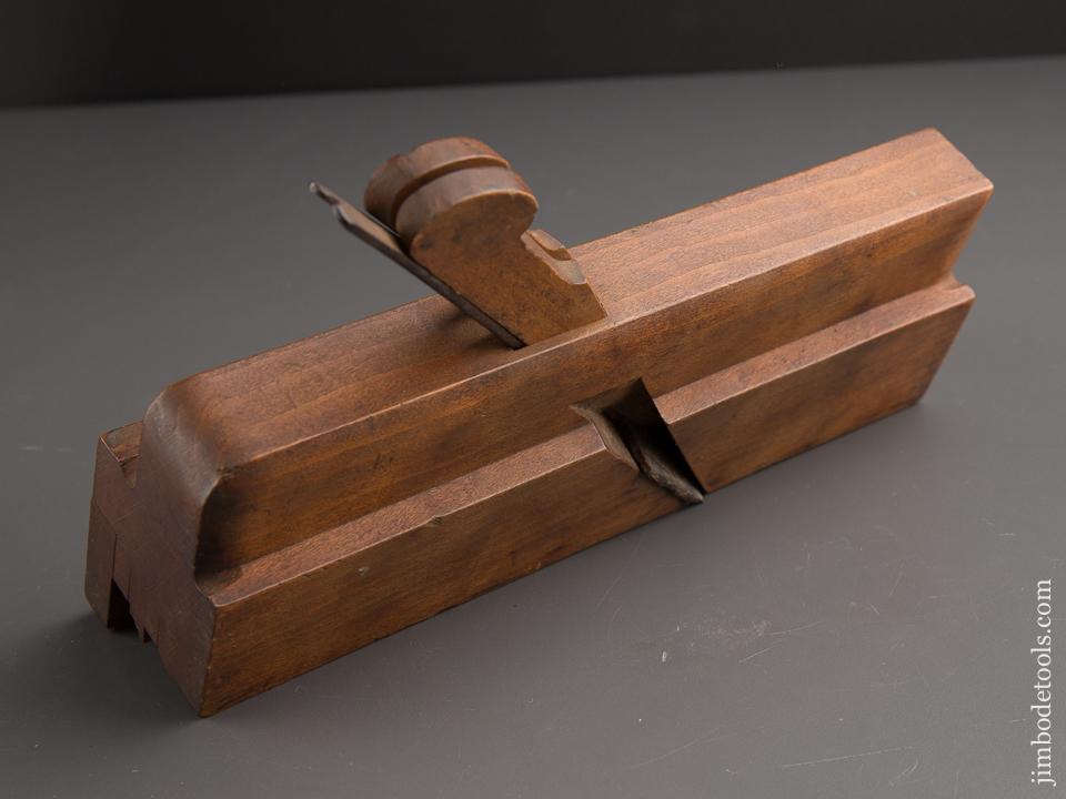 Double Iron Door Molding Plane by T. TILESTON BOSTON circa 1802-66 EXTRA FINE - 86794