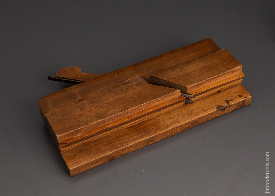 1 5/8 inch Wide Fenced & Boxed Door Molding Plane by GARDNER & MURDOCK GREEN ST BOSTON circa 1825-41 EXTRA FINE - 86807