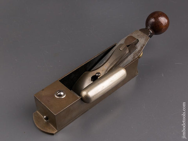 Crisp STANLEY No. 9 Cabinet Maker's Block Plane with Hot Dog All ORIGINAL & FINE! - 86809 