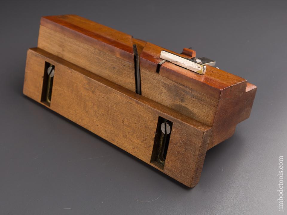 Moving Filletster Plane with Nickel Trim by JOSIAH KING circa 1835-87 MINT - 86816U