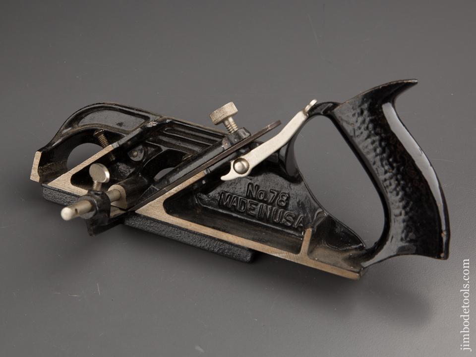 STANLEY No. 78 Duplex, Rabbet, and Filletster Plane = 86819