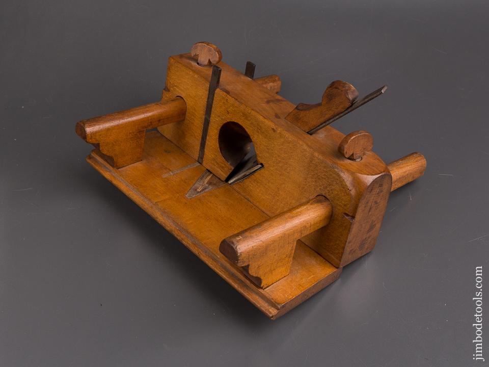 RARE! Lovely Fenced Screw Lock Filletser Plane by J. EDWIN CHILD Providence, RI circa 1850-1880 FINE- 86826