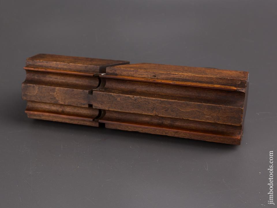 5/8 inch COPELAND Double Bead Molding Plane circa 1855-66 Huntington, MA - 86830