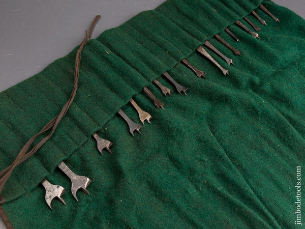 Roll of Seventeen Center Bits - 86853