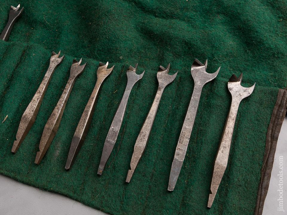 Roll of Seventeen Center Bits - 86853