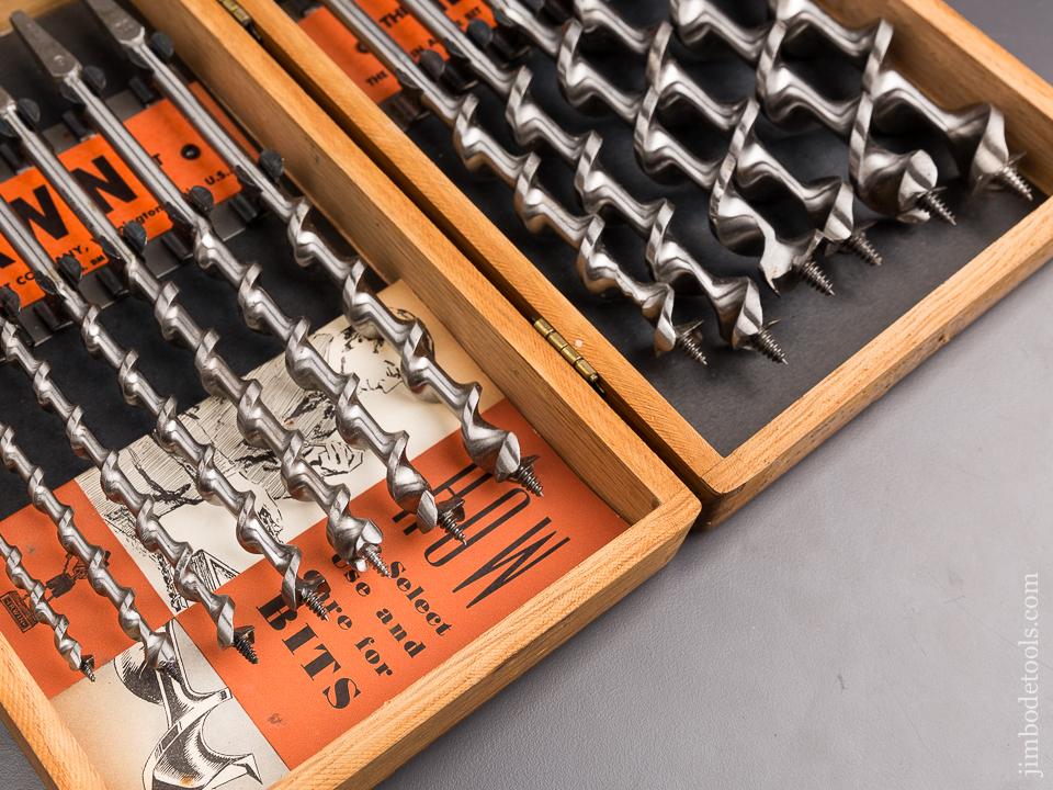 MINT and Complete Set of IRWIN Auger Bits in Original Box - 86875