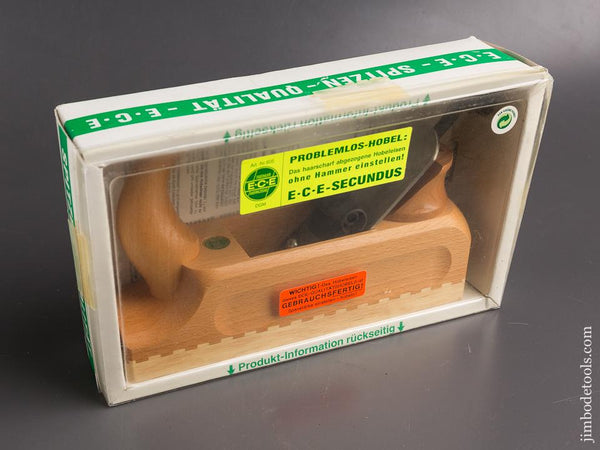 2 1/2 x 9 1/2 inch ECE Smooth Plane MINT in Original Box - 86883