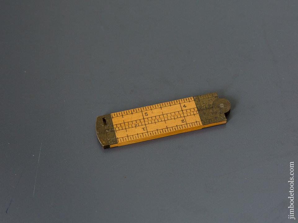 Mint STANLEY No. 36 Boxwood & Brass Carpenter's Caliper Rule SWEETHEART - 86906