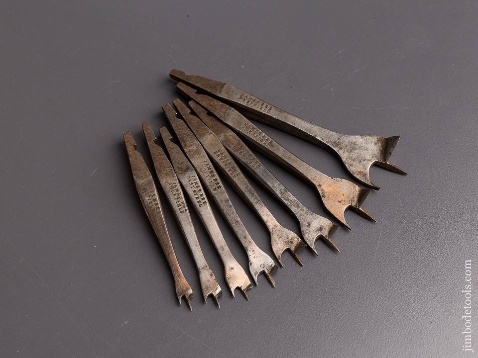 Set of Eight JAMES BEE Center Bits - 86923