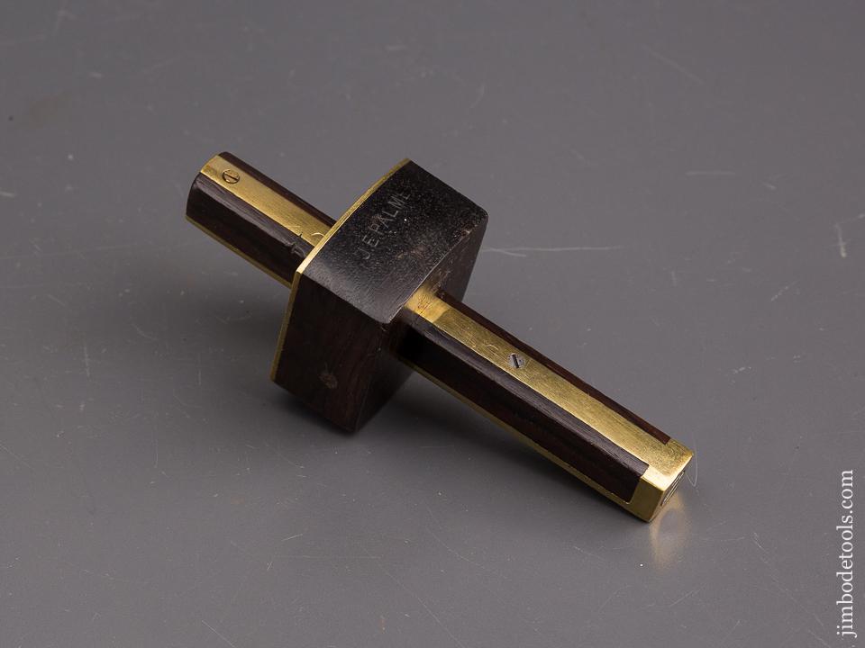 5 1/4 inch Miniature Rosewood & Brass Mortise Gauge - 86953U