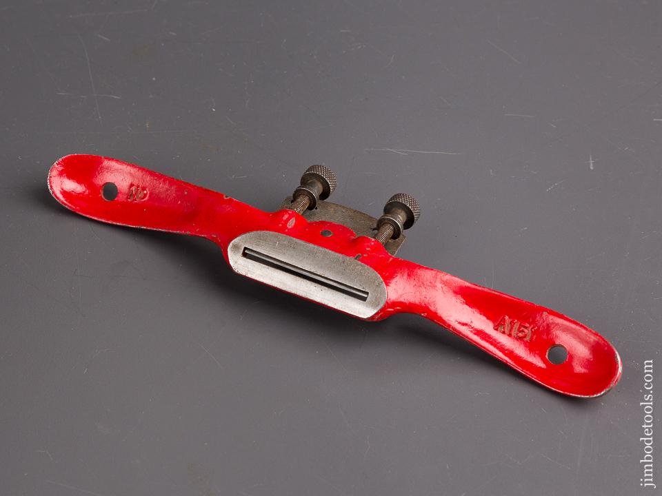 RECORD No. A151 Adjustable Round Bottom Spoke Shave with Partial Decal - 86972