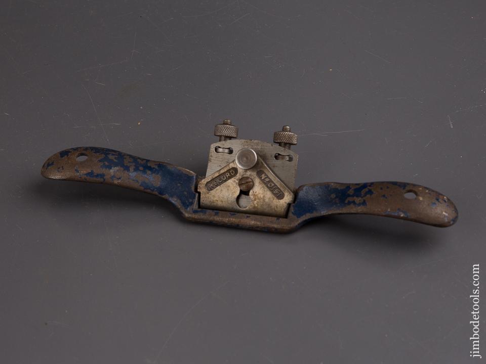 RECORD No. 0151 Adjustable Flat Bottom Spoke Shave - 86982