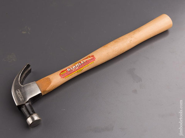 Mint! Seen ounce STANLEY No. 53 Claw Hammer with Decal - 86988