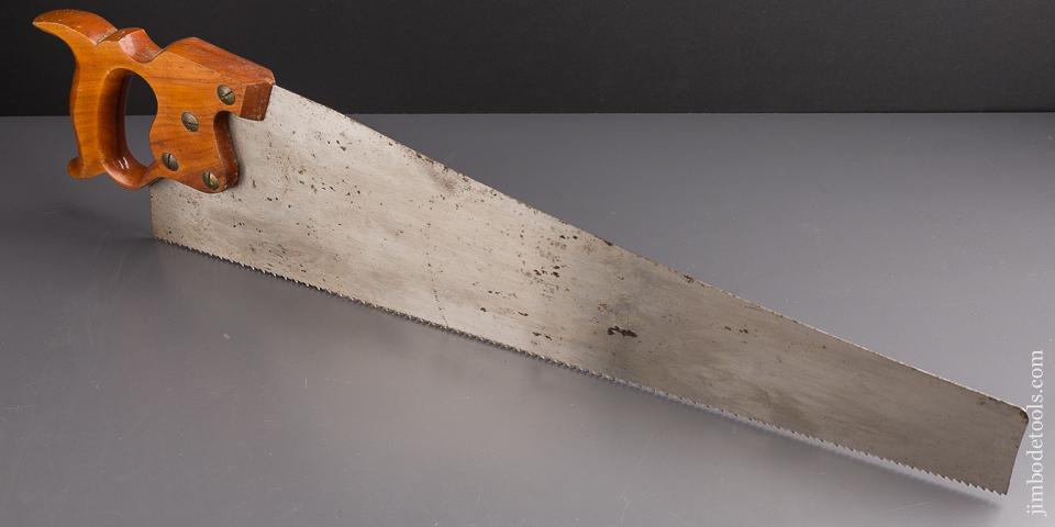 LIKE NEW 7 point 22 inch Rip DISSTON D8 Hand Saw - 87000