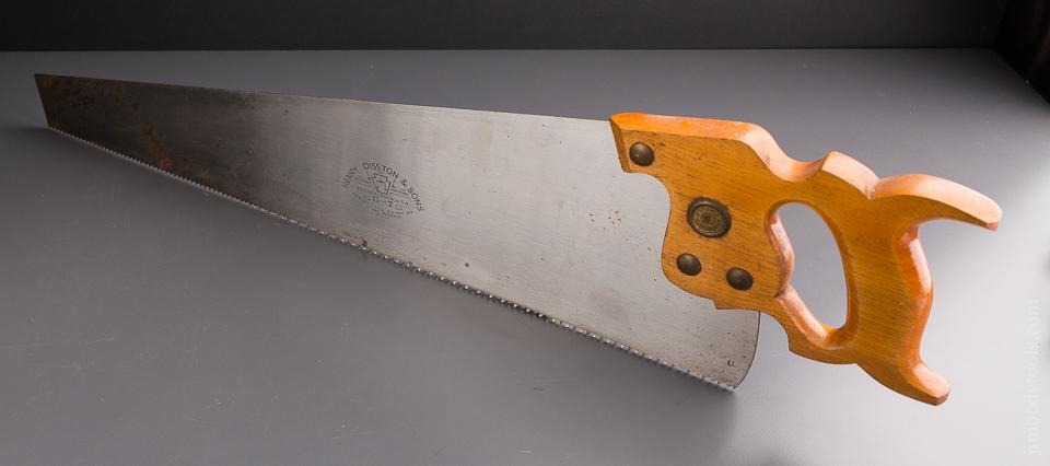UNUSED 6 point 26 inch Rip DISSTON D7 Hand Saw - 87017