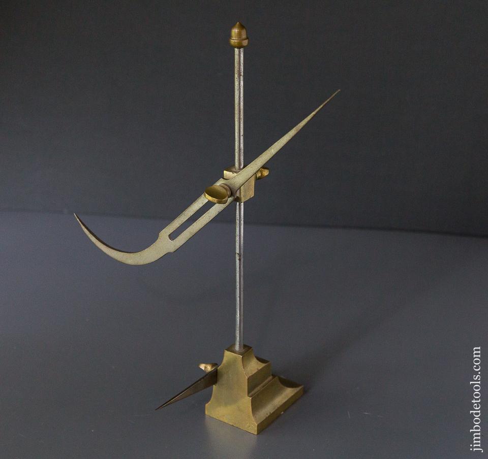 Fancy Brass Double Blade Surface Gauge - 87034