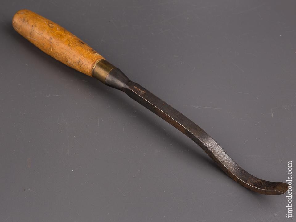 1/2 inch I. SORBY Boxwood Handled Swan Neck Mortise Chisel - 87040