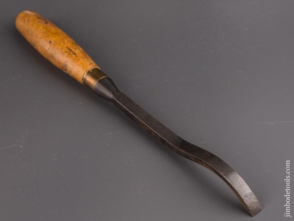 1/2 inch I. SORBY Boxwood Handled Swan Neck Mortise Chisel - 87040