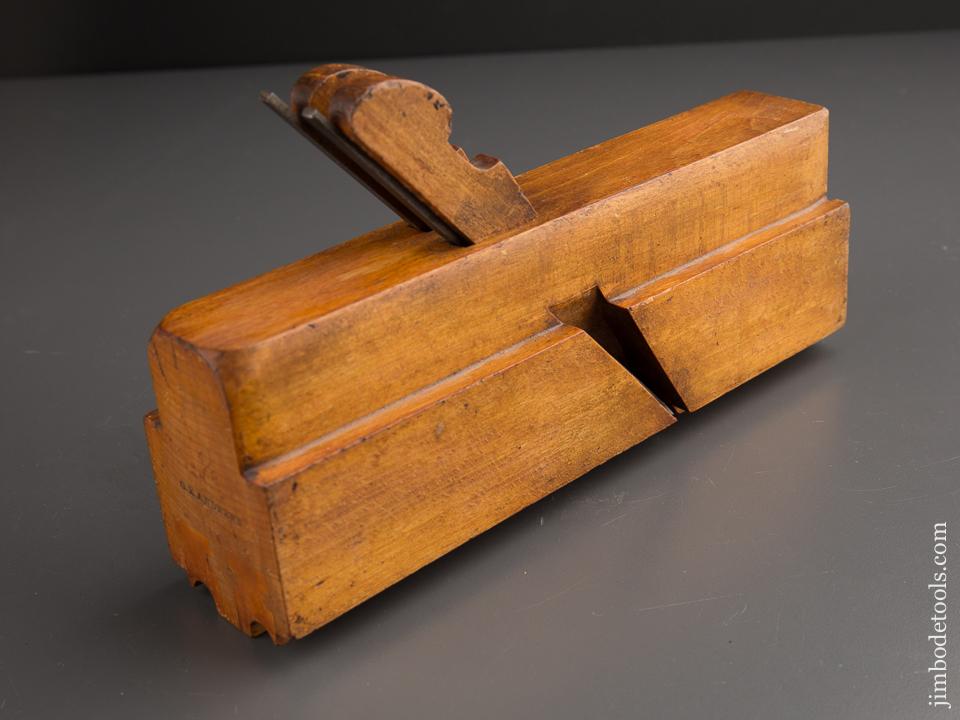 4/8 inch Double Bead Molding Plane by J. KELLOGG AMHERST MS circa 1835-67 FINE - 87054