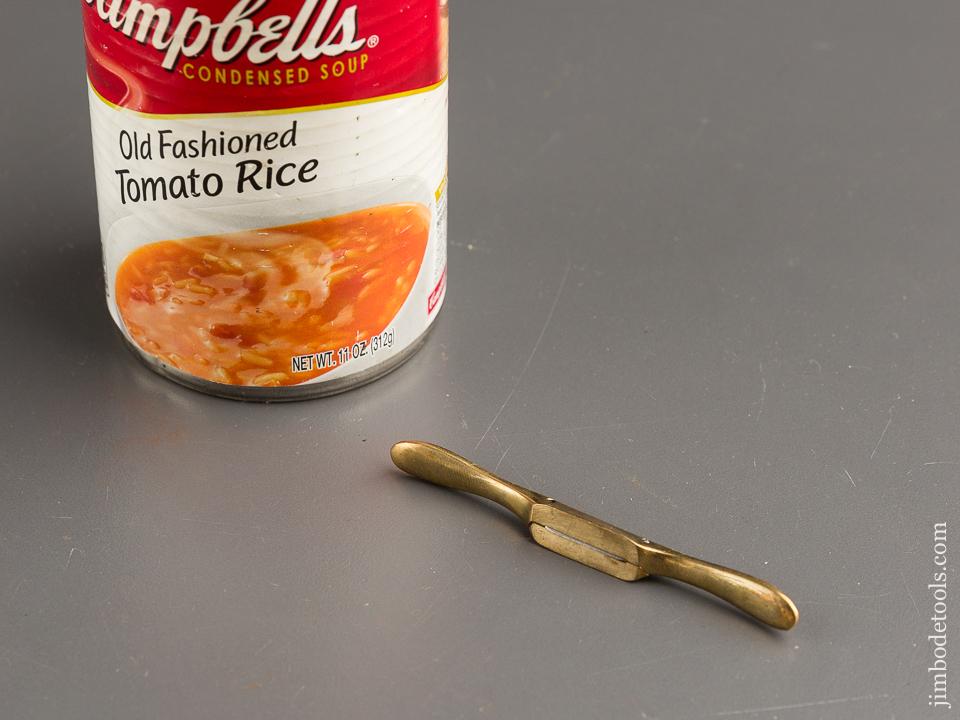 PAUL HAMLER Brass Miniature Scraper Shave - 87063