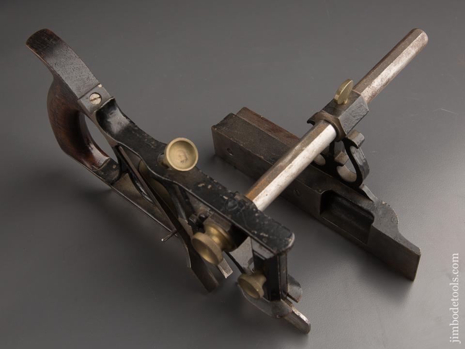 PHILLIPS Patent August 13, 1867 BABSON & REPPELLIER Improved Plow Plane - 87088
