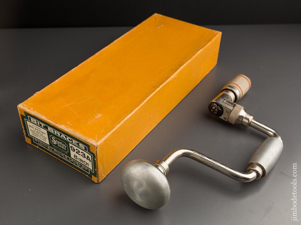 STANLEY No. 923A Eight inch Bit Brace in Original Box - 87095