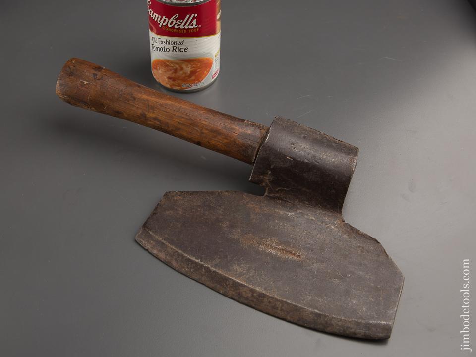 Diminutive Cooper's Single Bevel Side Axe by LOCKPORT EDGE TOOL CO circa 1860-70 - 87112