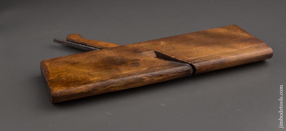 18th Century 10 1/4 inch Yellow Birch 1/2 inch Round Molding Plane by ION. BALLOU PROVIDENCE circa 1751-69 GOOD+ - 87118U
