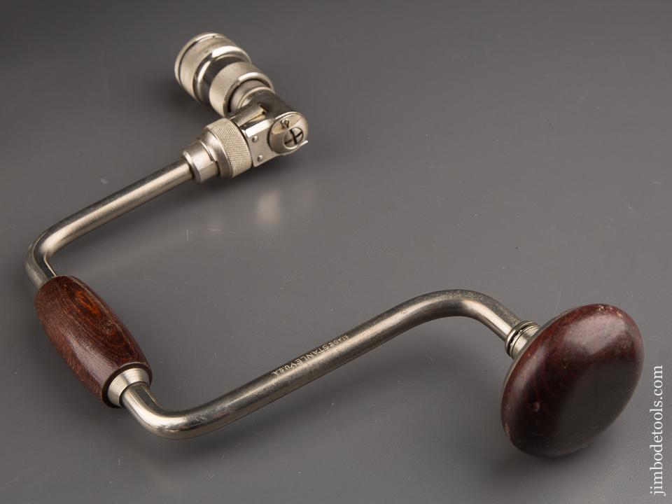 Mint! STANLEY No. 813G-12 inch Heavy Duty Bit Brace - 87133