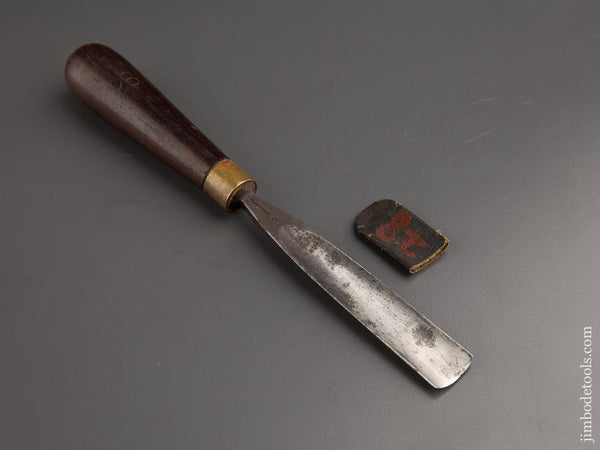 FAT 7/8 inch ADDIS No. 5 Sweep Rosewood Handled Gouge - 87137