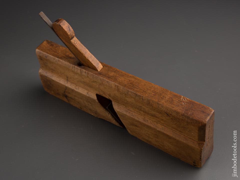 RARE 18th Century 1 1/8 inch Wide Complex Molding Plane by ION. BALLOU PROVIDENCE circa 1751-69 FINE - 87148U