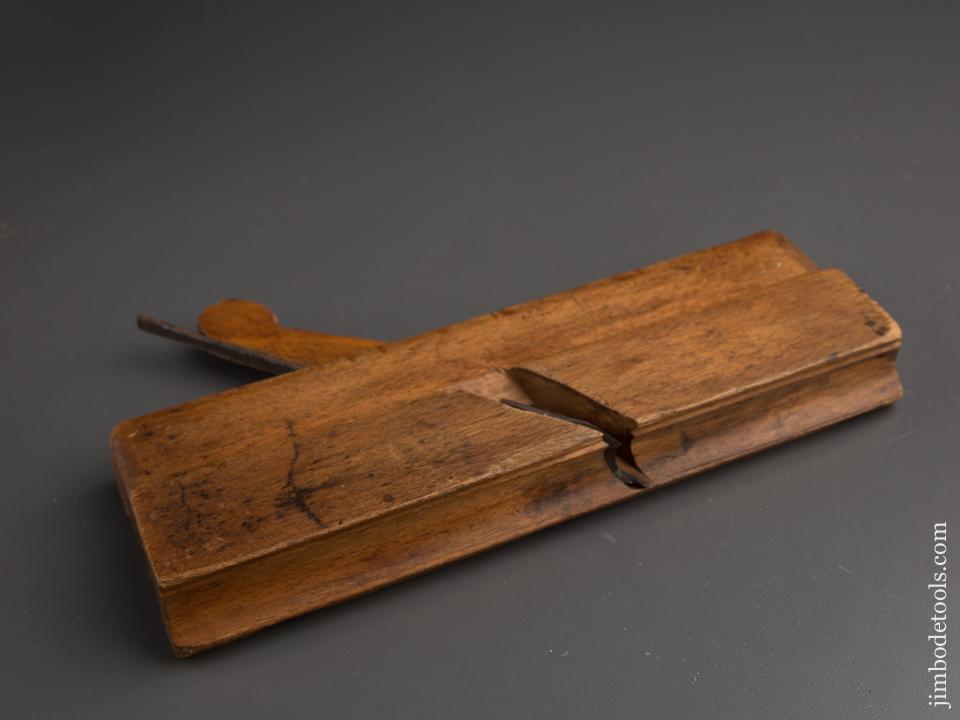 RARE 18th Century 1 1/8 inch Wide Complex Molding Plane by ION. BALLOU PROVIDENCE circa 1751-69 FINE - 87148U