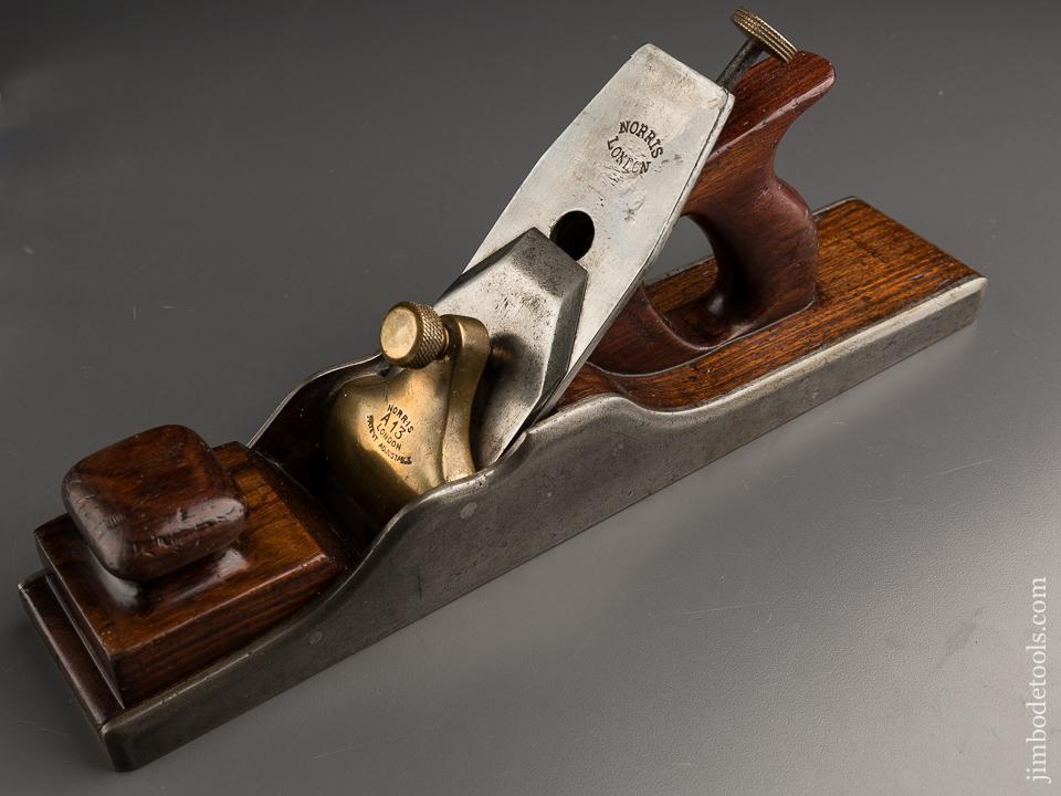 Rare! Pre-War NORRIS No A13 Panel Plane in Rosewood & Steel - 87161