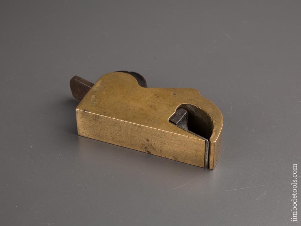 Rare! POPPING NYC Gunmetal Bull Nose Shoulder Plane - 87162U