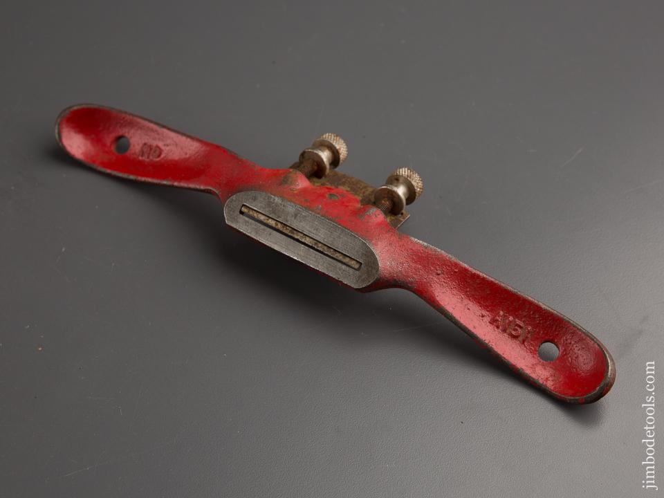 RECORD No. A151 Adjustable Flat Bottom Spoke Shave with Decals - 87168