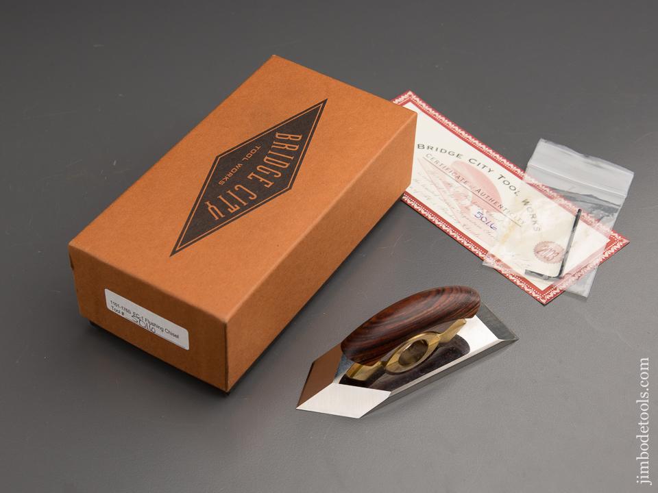2003 BRIDGE CITY TOOL WORKS FC-1 Flushing Chisel Plane in Original Box - 87180