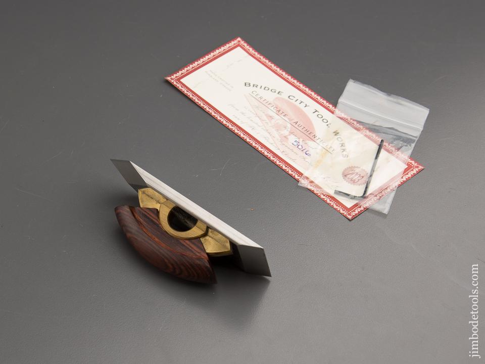 2003 BRIDGE CITY TOOL WORKS FC-1 Flushing Chisel Plane in Original Box - 87180