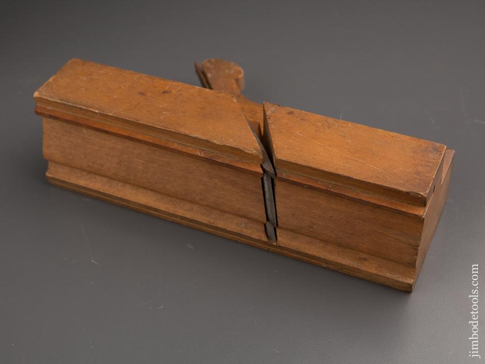 FAT 2 7/8 inch Wide! Complex Molding Plane by KENNEDY HARTFORD circa 1796-1830 NEAR MINT! - 87181