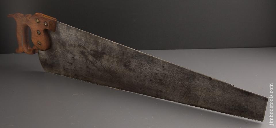 Extra Thick 9 point 26 inch Crosscut DISSTON No. 7 Hand Saw - 87208