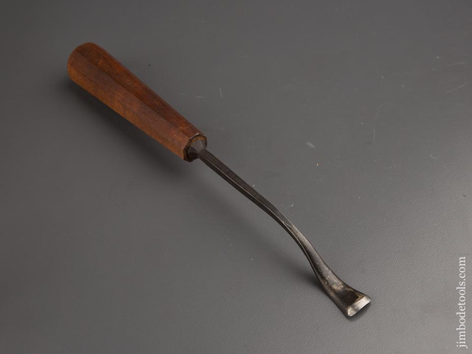Excellent 5/8 inch CHAS HILL SHEFFIELD Back Bent Carving Gouge - 87215