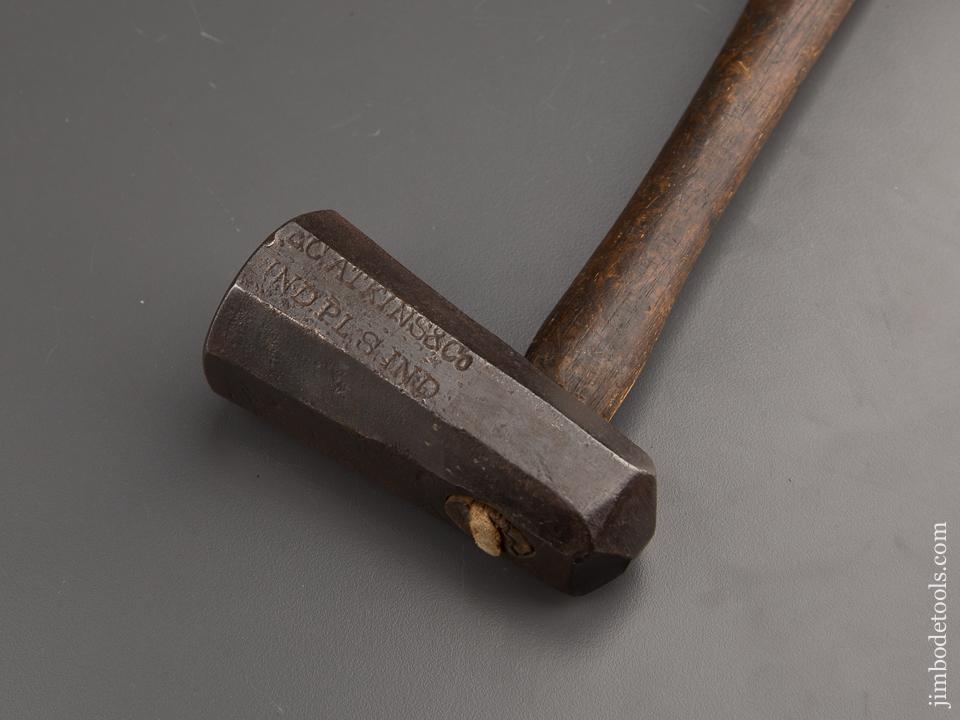 Two pound ATKINS Saw Maker's Dog Head Hammer - 87217