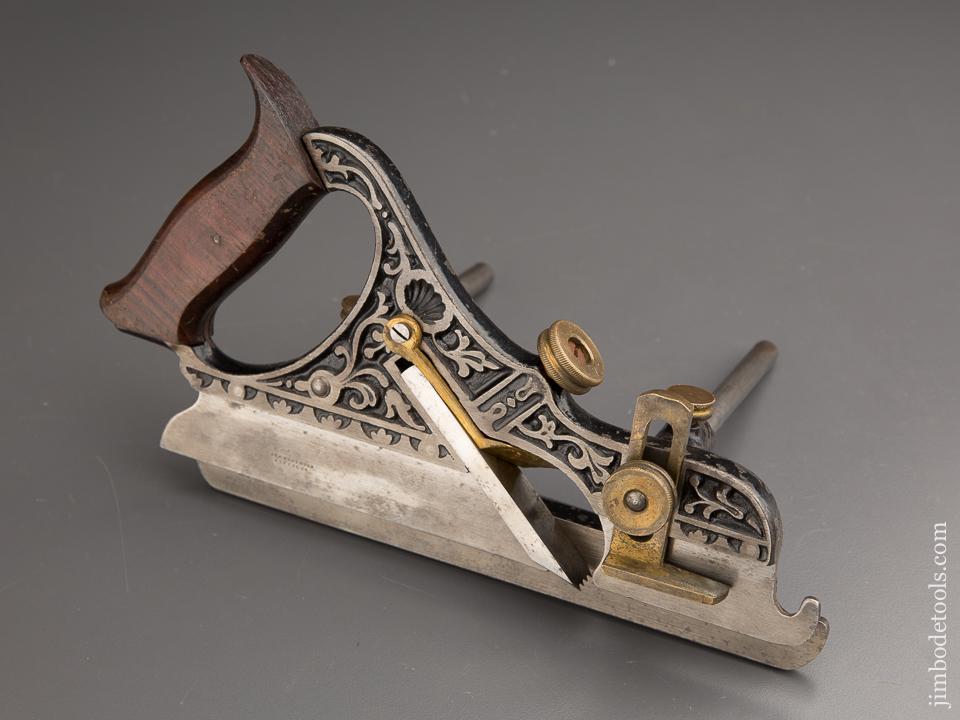 Gorgeous MILLERS PATENT STANLEY No. 43 Plow Plane - 87236