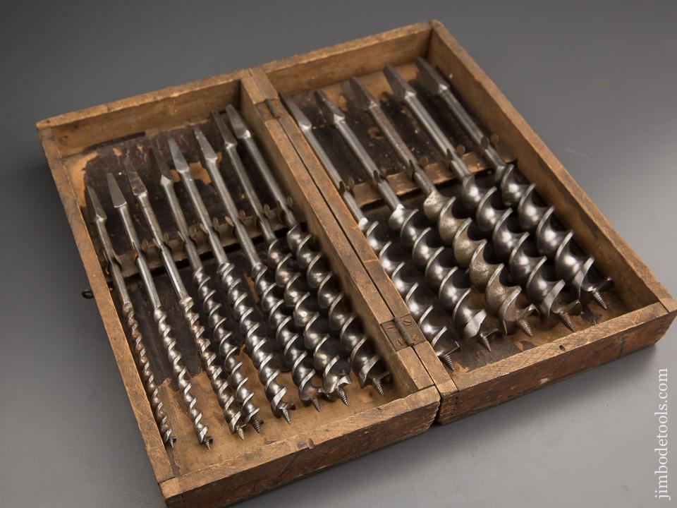 Working Set of 13 JENNINGS Type Bits in Box - 87238