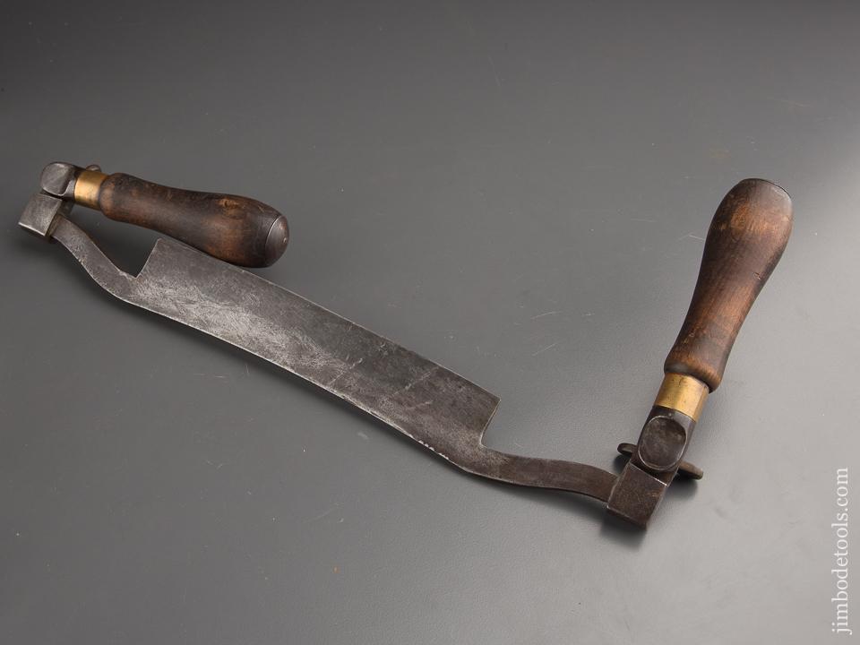 W.B. SWAN Patent July 31, 1888 Folding Ten inch JAMES SWAN Draw Knife - 87265