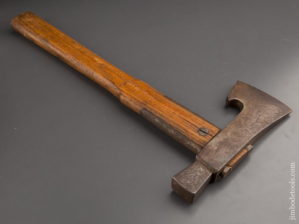 Unusual 7 x 15 1/2 inch Strapped Axe - 87287
